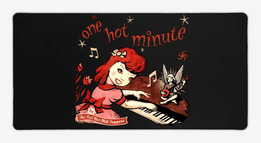 Mouse pad Gamer Negro de One hot minute RHCP