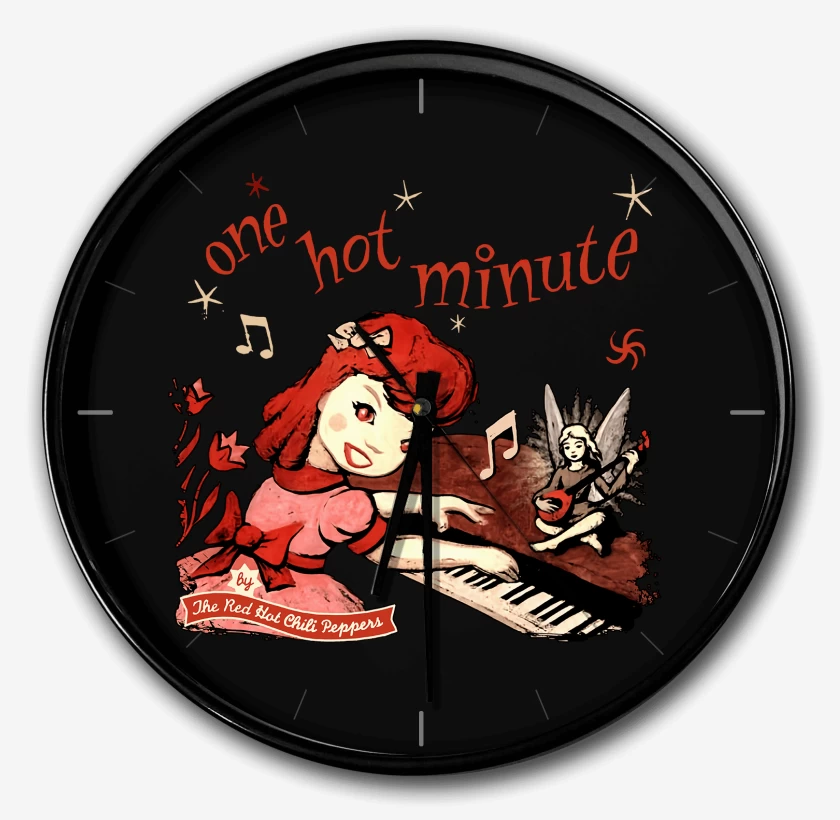 Reloj Negro de One hot minute RHCP