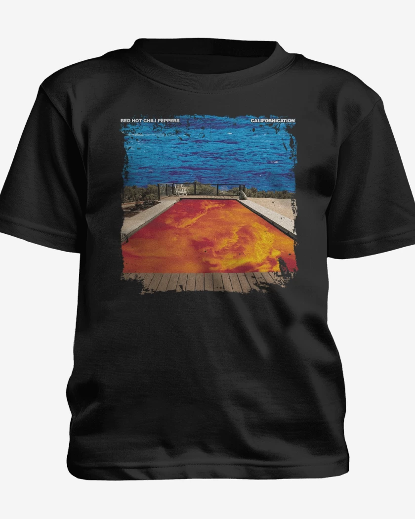 Polera de niño Negro de Californication RHCP