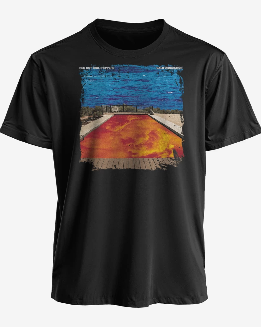 Polera premium Negro de Californication RHCP