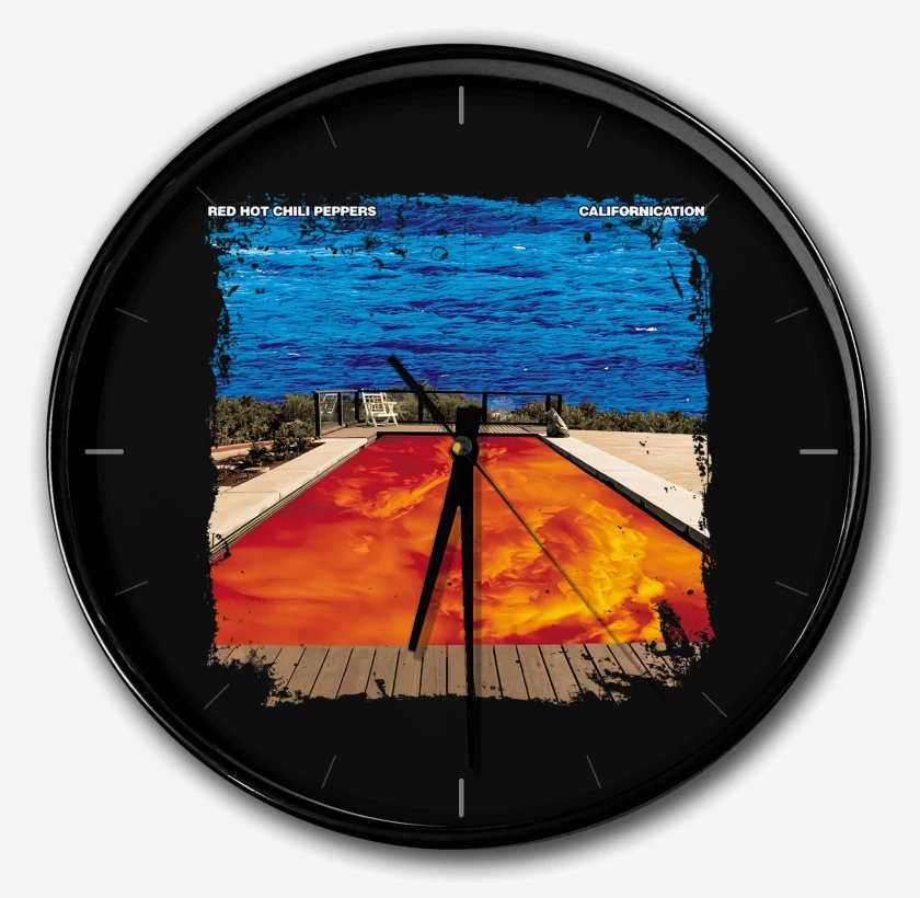 Reloj Negro de Californication RHCP