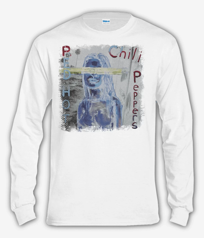 Polera manga larga Blanco de By the way RHCP