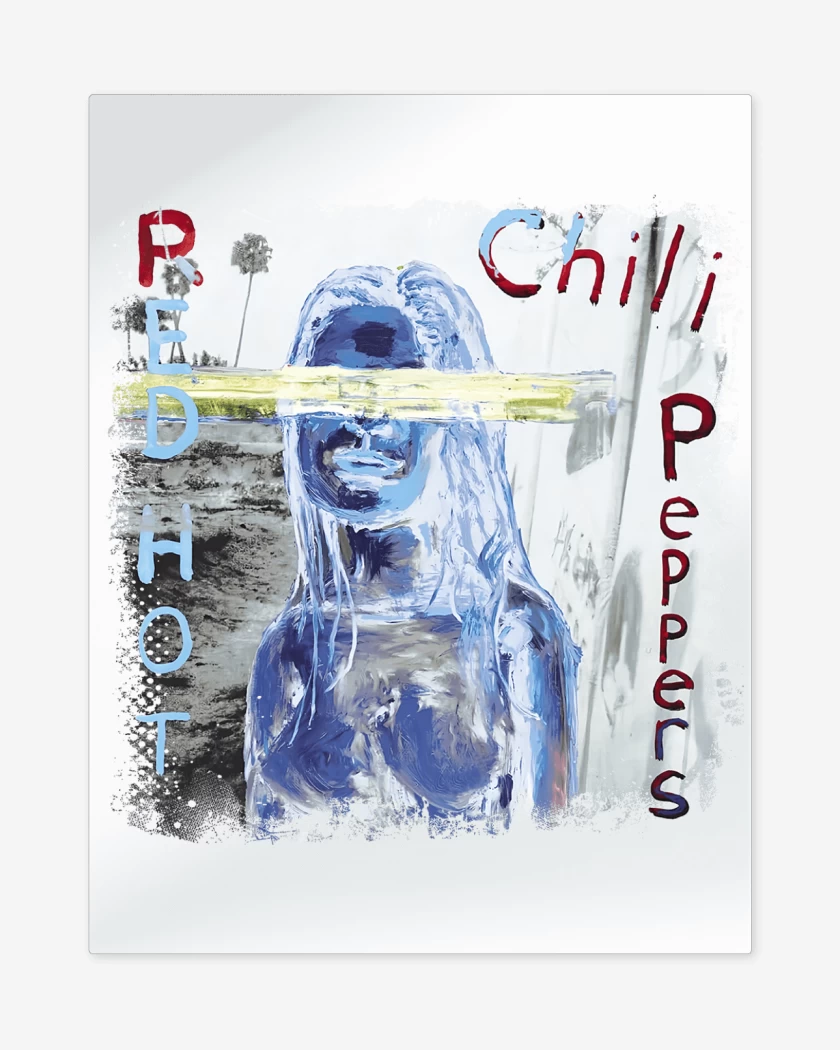 Print metalico Blanco de By the way RHCP
