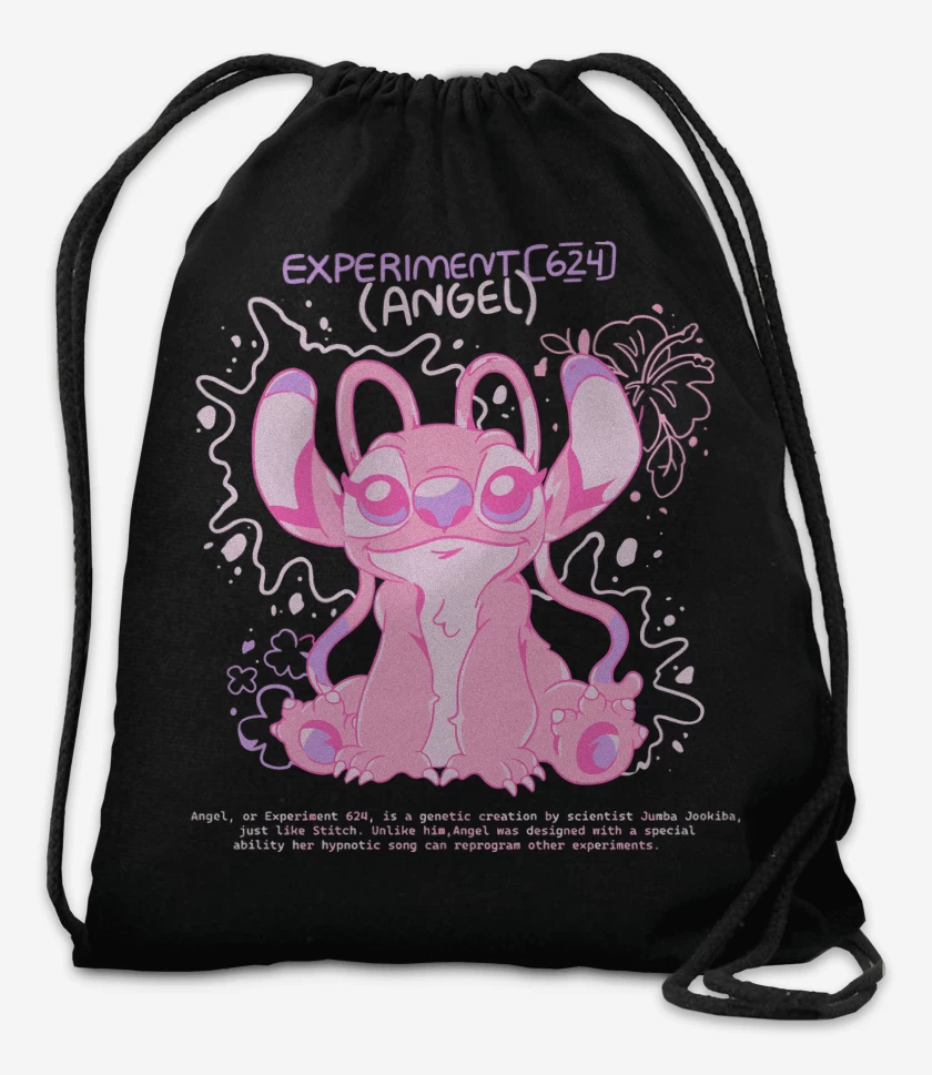 Mochila Negro de Experimento 624