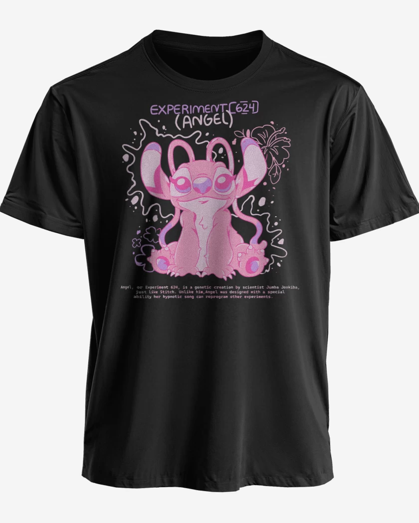 Polera premium Negro de Experimento 624