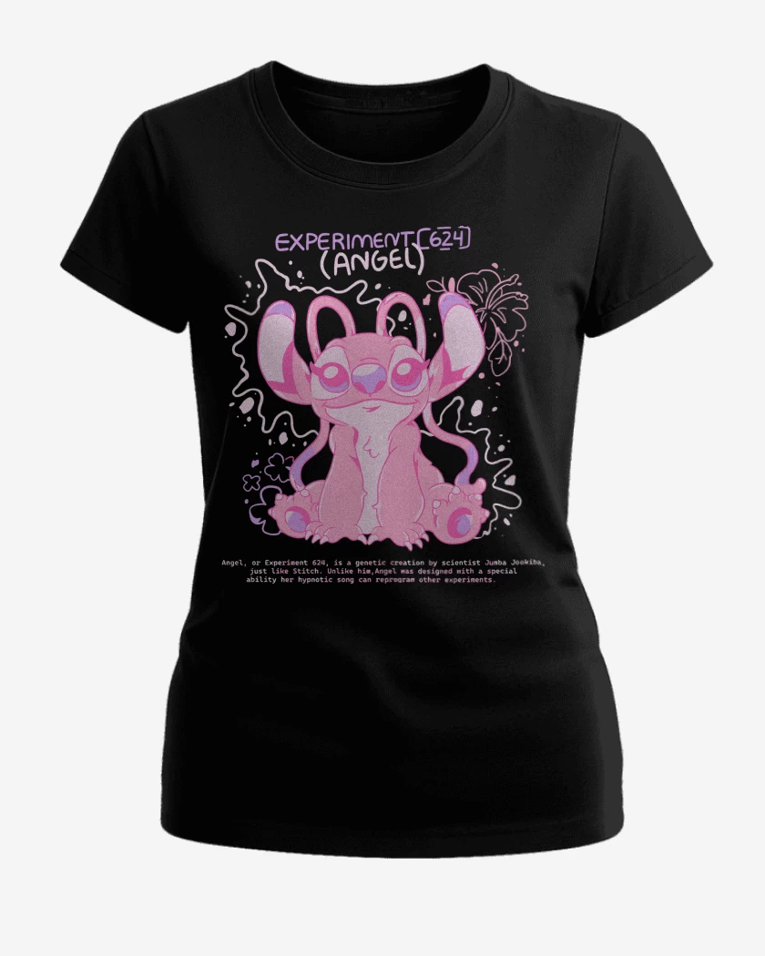 Polera de Mujer Negro de Experimento 624