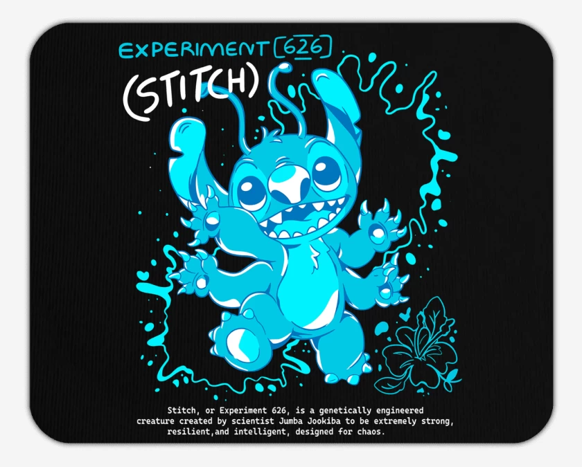 Mousepad Experimento 626 Stitch