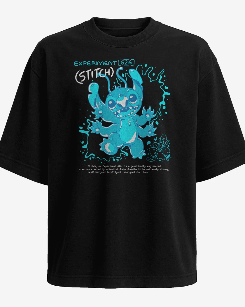 Polera Oversize Experimento 626 Stitch