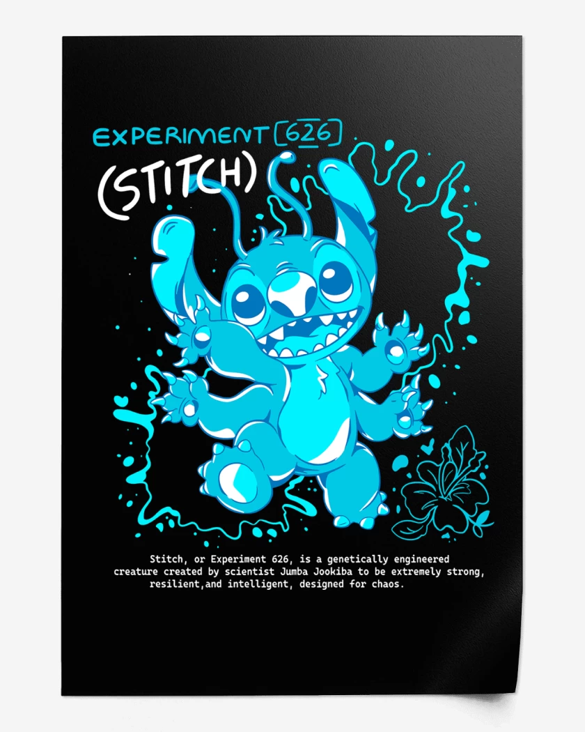 Print Experimento 626 Stitch