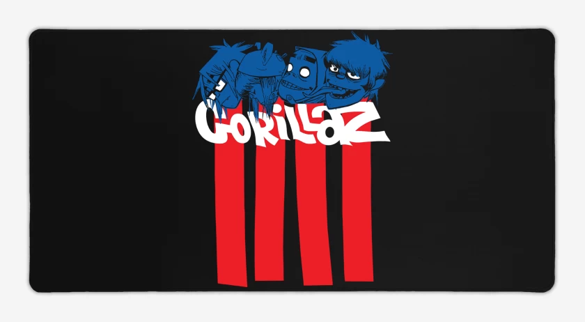 Mouse pad Gamer Gorillaz Heads