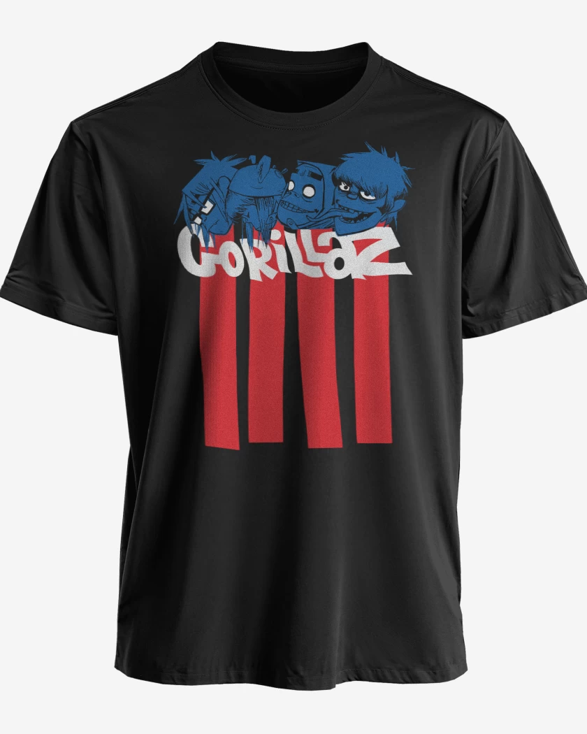 Polera Gorillaz Heads