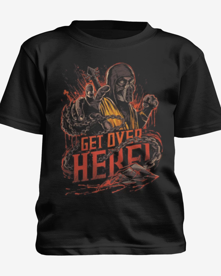 Polera de niño Negro de Get over here