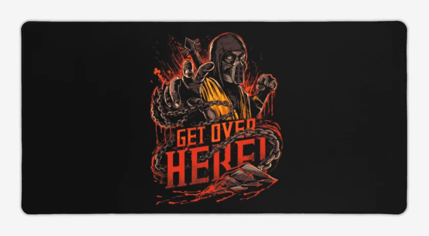 Mouse pad Gamer Get over here