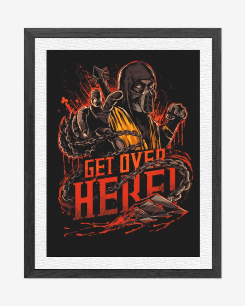 Cuadro decorativo Get over here