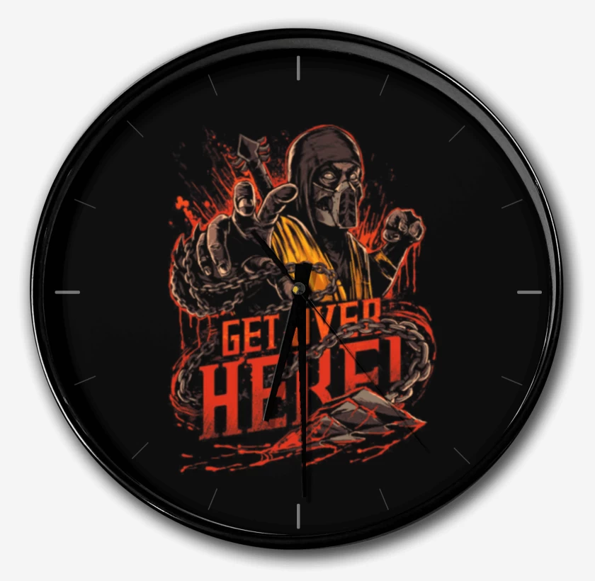 Reloj Negro de Get over here
