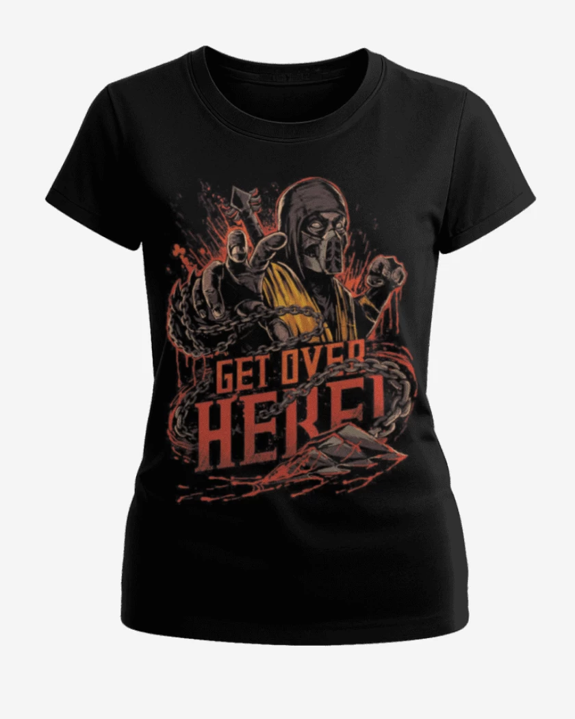 Polera de Mujer Negro de Get over here