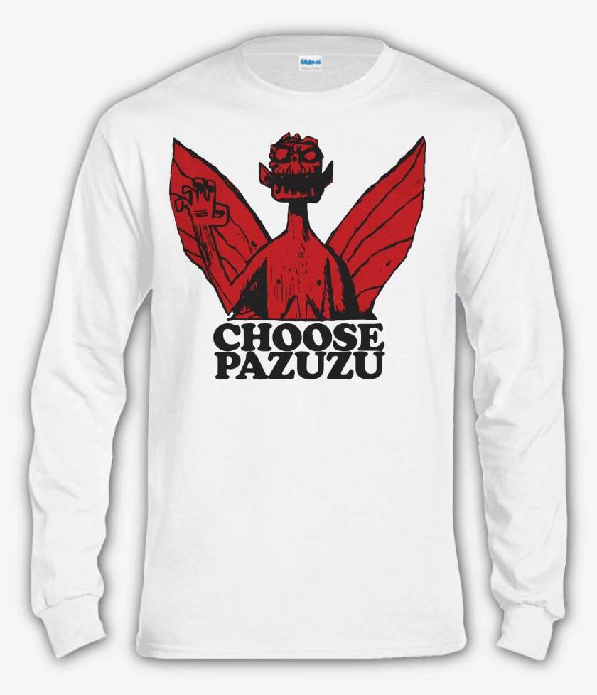 Polera manga larga Blanco de Choose Pazuzu 