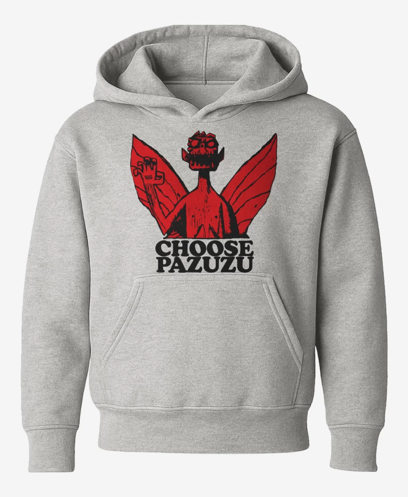 Poleron de niño Gris Melange de Choose Pazuzu 