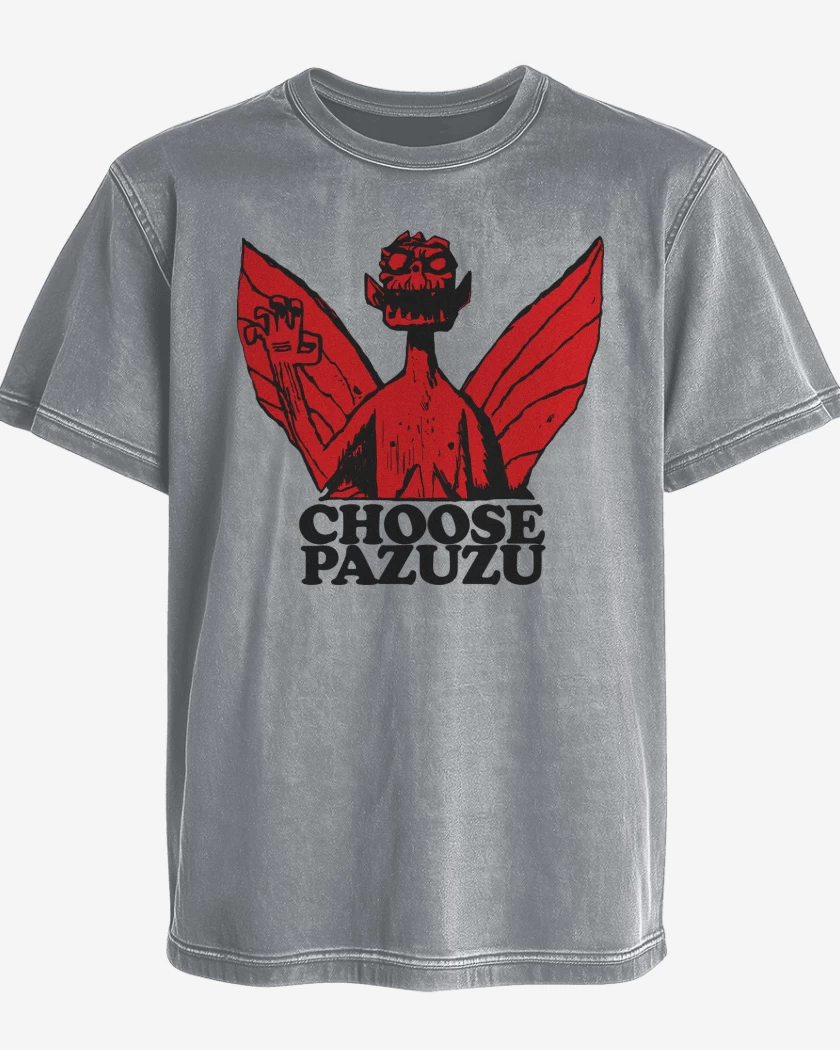 Polera desgastada Choose Pazuzu 