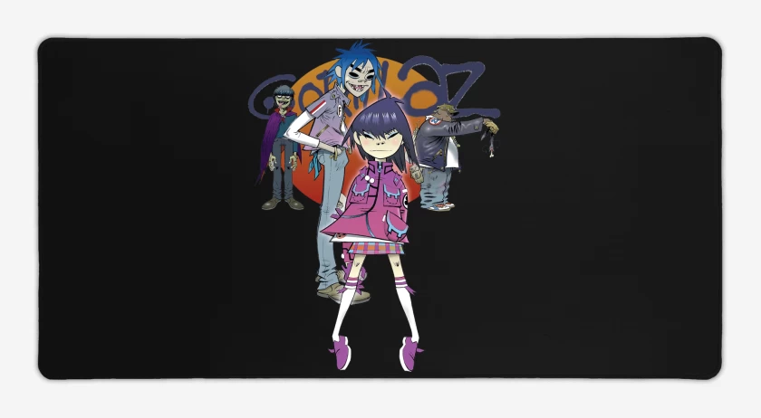 Mouse pad Gamer Gorillaz Banda