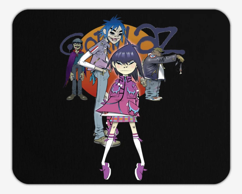Mousepad Gorillaz Banda