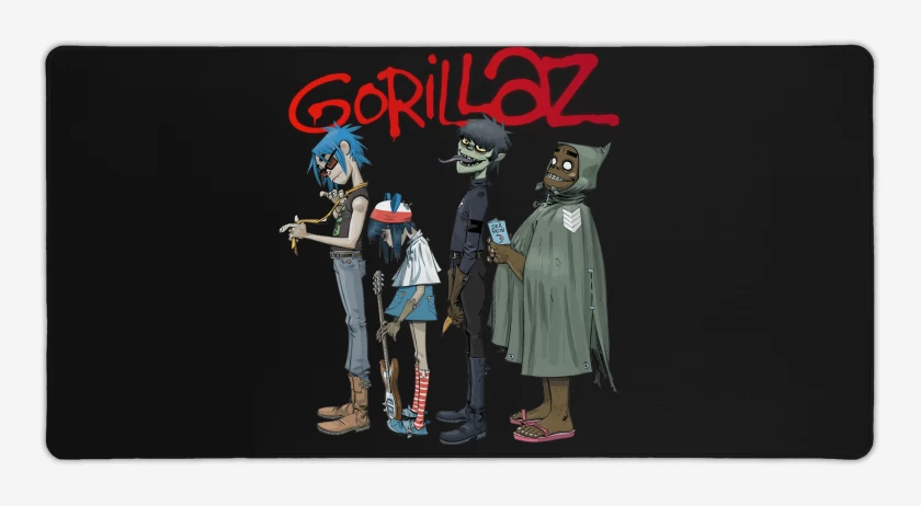 Mouse pad Gamer Gorillaz Fila