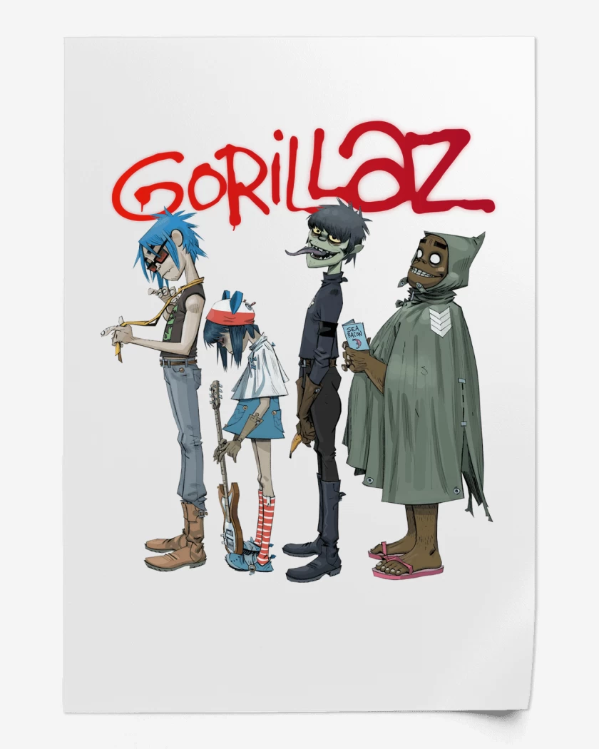 Print Gorillaz Fila