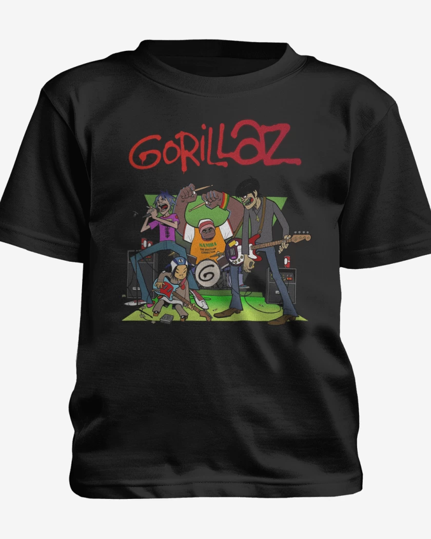 Polera de niño Gorillaz Band