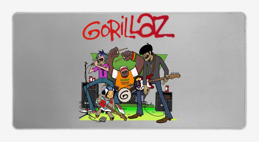 Mouse pad Gamer Gorillaz Band