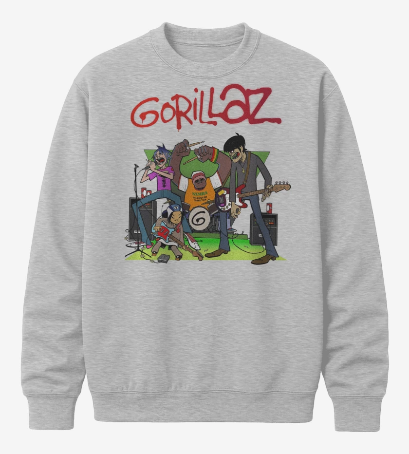 Poleron polo Gorillaz Band