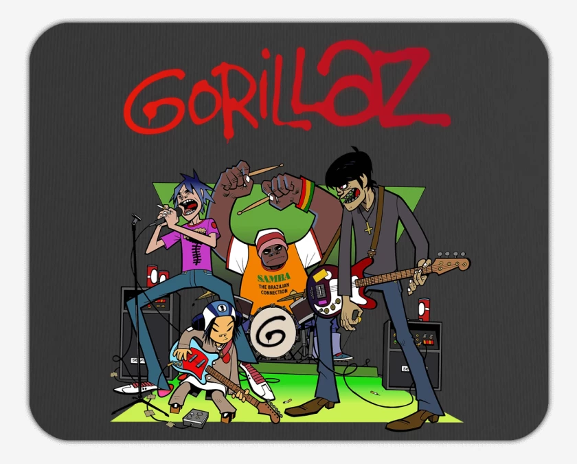 Mousepad Gorillaz Band