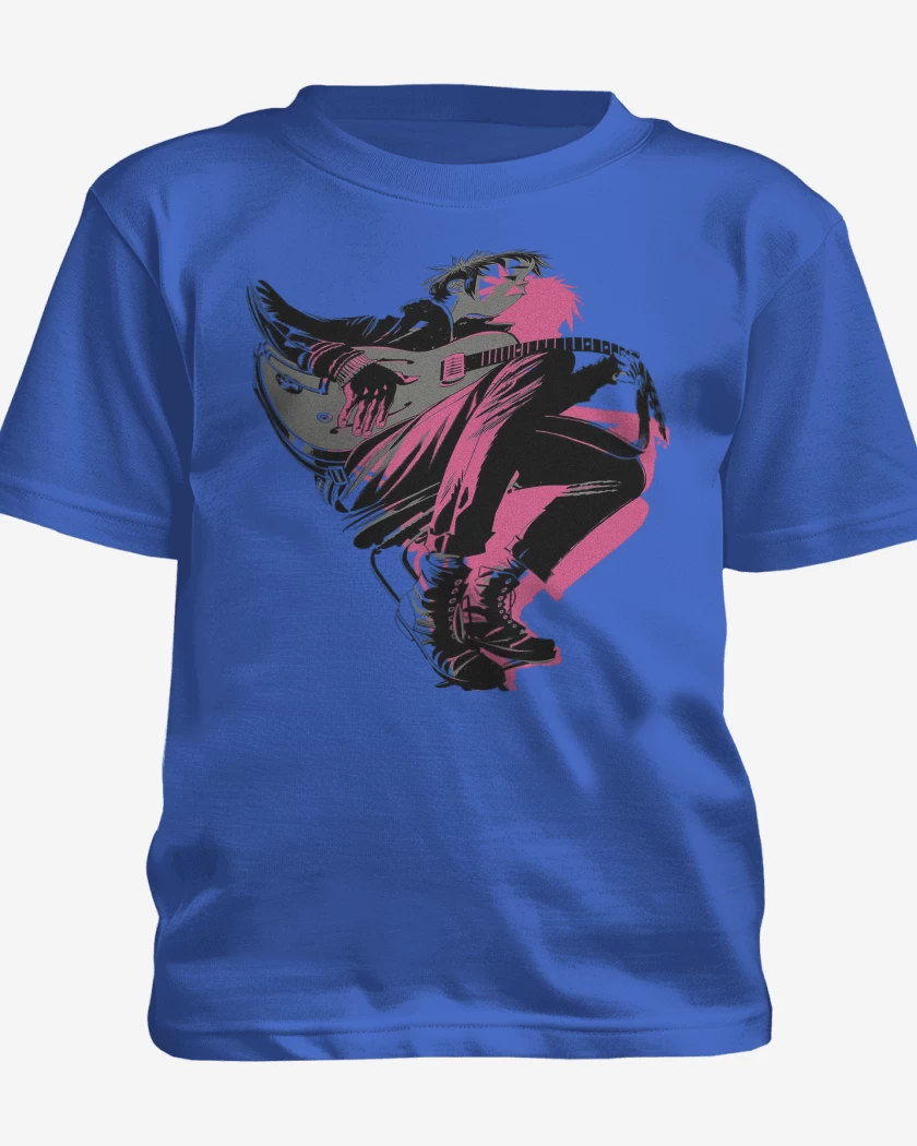 Polera de niño Azul Rey de Gorillaz The Now Now