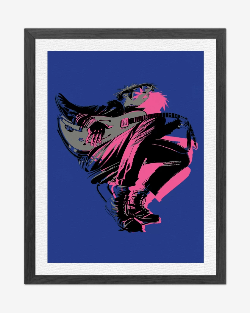 Cuadro decorativo Azul Rey de Gorillaz The Now Now