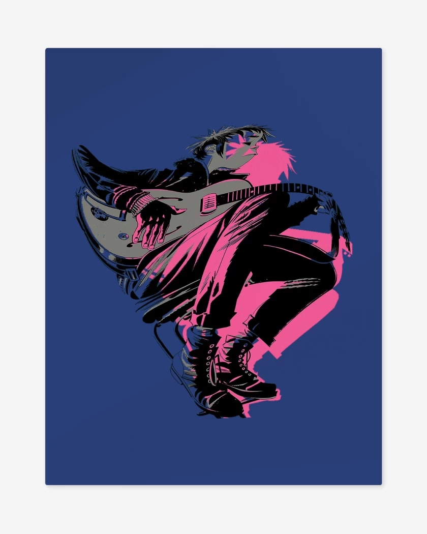 Print metalico Gorillaz The Now Now