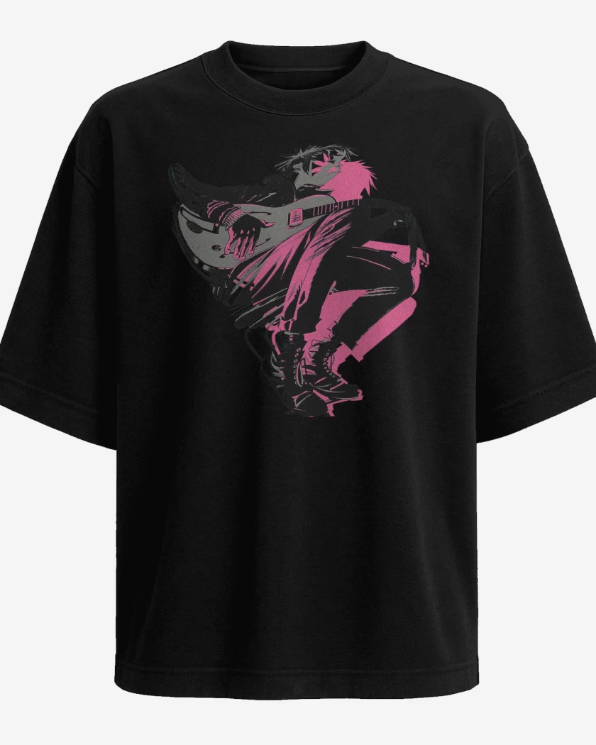 Polera Oversize Gorillaz The Now Now