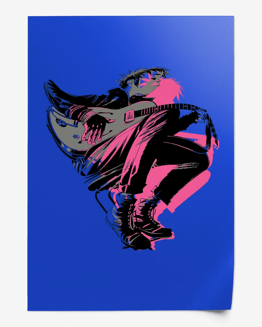 Print Gorillaz The Now Now