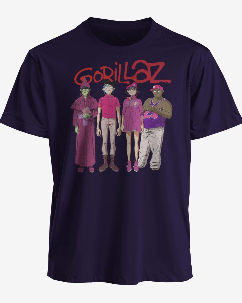 Polera Gorillaz Cracker Island