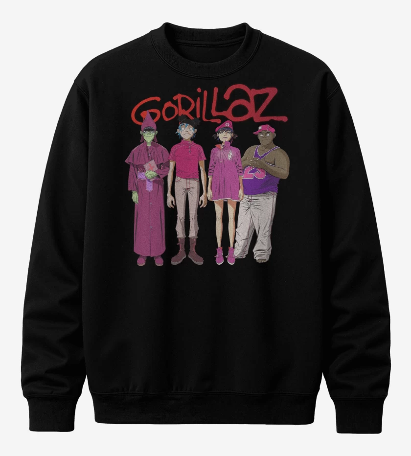 Poleron polo Gorillaz Cracker Island
