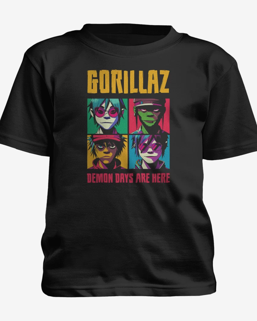 Polera de niño Gorillaz Demon Days Are Here