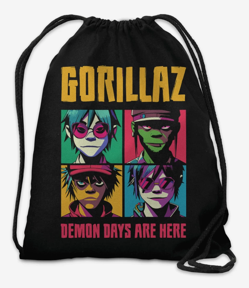 Mochila Gorillaz Demon Days Are Here