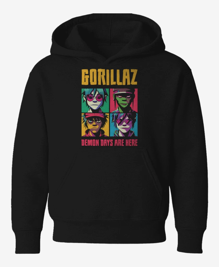 Poleron de niño Gorillaz Demon Days Are Here