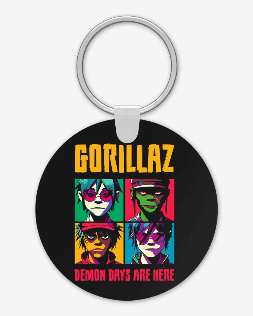 Llavero Gorillaz Demon Days Are Here