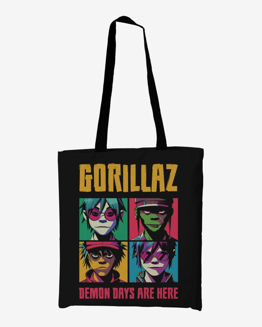 Totebag Gorillaz Demon Days Are Here