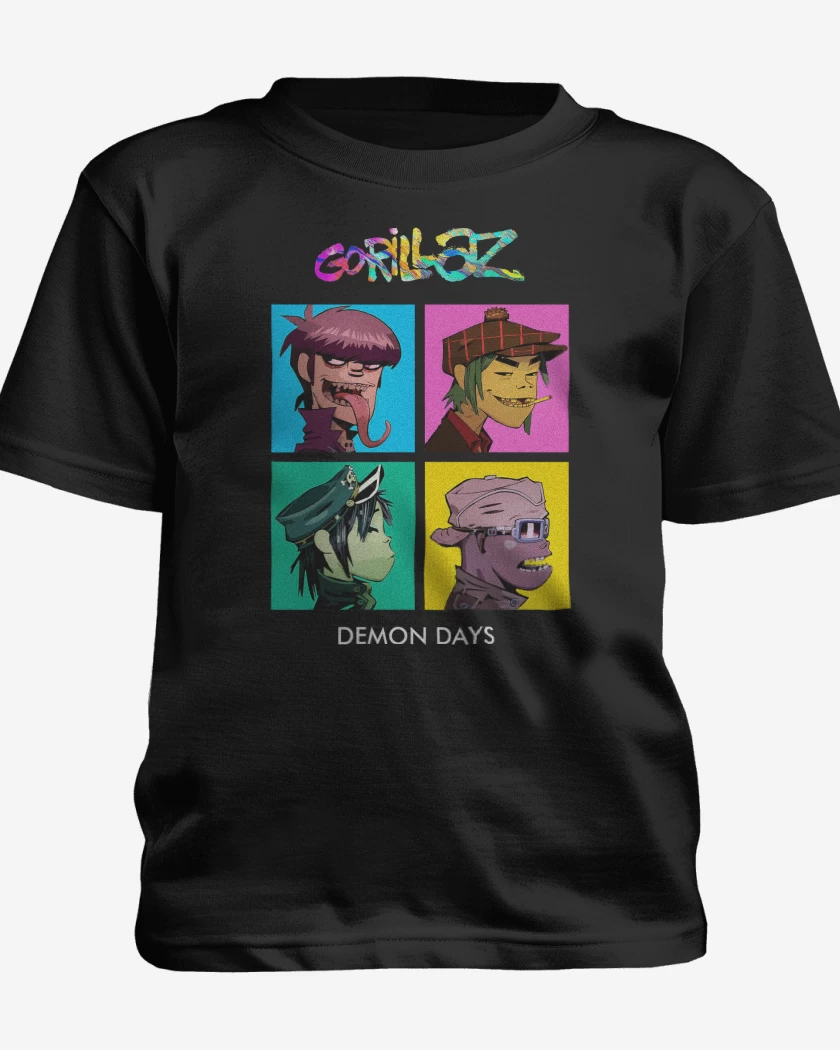 Polera de niño Gorillaz Demon