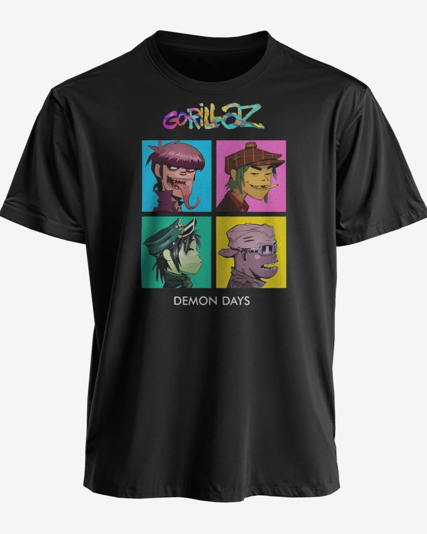Polera Gorillaz Demon