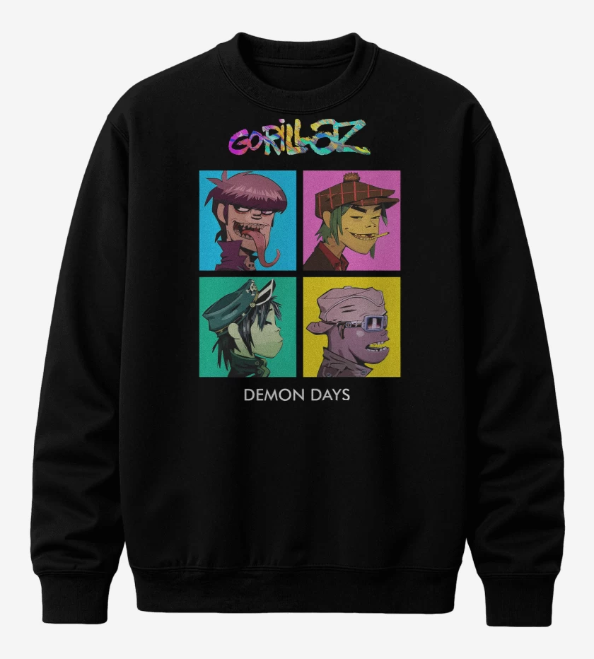 Poleron polo Gorillaz Demon