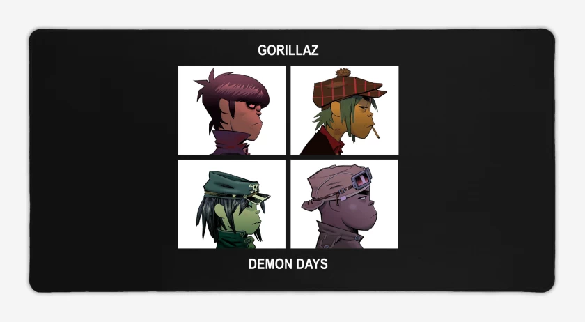 Mouse pad Gamer Gorillaz Demon Days