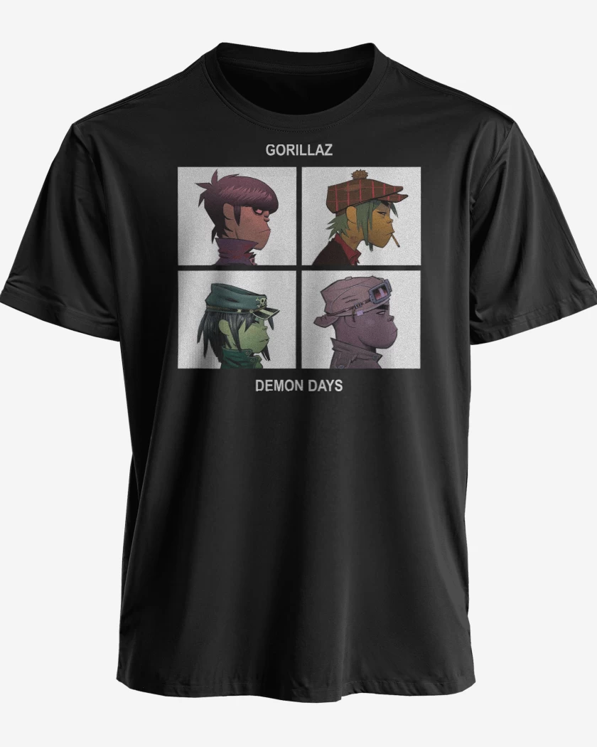 Polera Gorillaz Demon Days