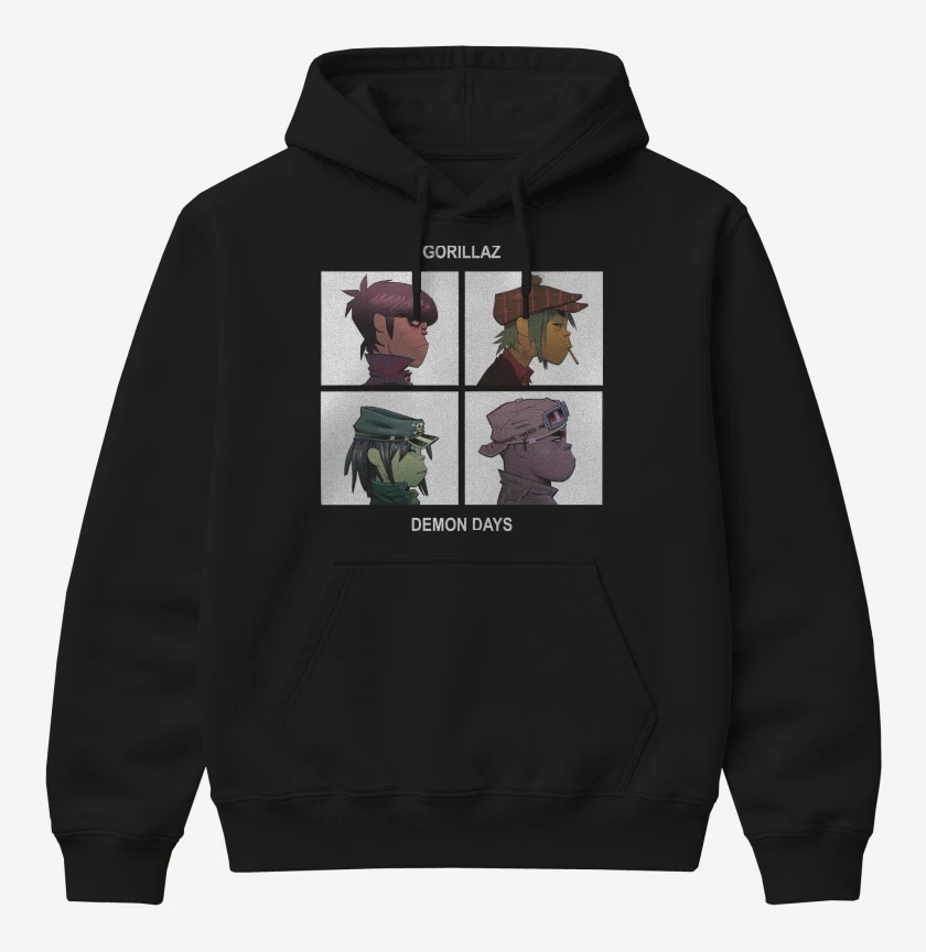 Poleron Canguro básico Gorillaz Demon Days