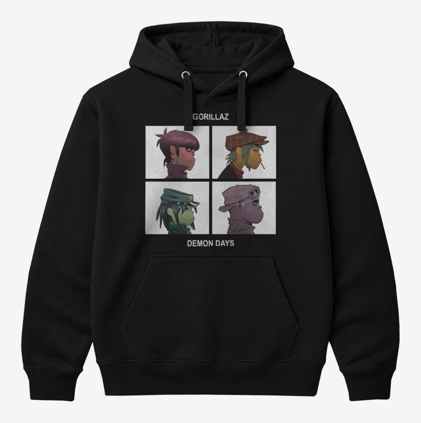 Polerón Canguro Gorillaz Demon Days